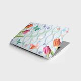 Laptop Sticker Bilgisayar Notebook Pc Kaplama Etiketi 3d Lale Kelebek