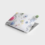 Laptop Sticker Bilgisayar Notebook Pc Kaplama Etiketi 3d Yuvarlaklar
