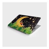 Laptop Sticker Bilgisayar Notebook Pc Kaplama Etiketi Ay Yıldız Kız