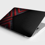 Laptop Sticker Notebook Pc Kaplama Etiketi Karbon Desen