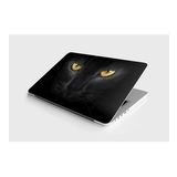 Laptop Sticker Notebook Pc Kaplama Etiketi Kedi Gözler