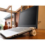 Laptop Yükseltici Stand – Bilgisayar Altlığı ve Destek Aparatı - 2 Adet | Ergonomik Tasarım, Masaüstü Kullanımı, Taşınabilir Aparat, Hava Sirkülasyonu, Evrensel Uyumluluk