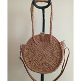 Laptophane Zarif El Yapımı Örgü Çanta: Eşsiz Tarzınızı Tamamlayın! - Kahverengi