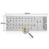 LAPTOPLAR İÇİN TÜRKÇE (Q) KLAVYE STİCKER GRİ