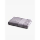 Lara Banyo Havlusu %100 Pamuk Bordürlü Koyu Gri 80x150 Cm 80x150 Koyu Gri