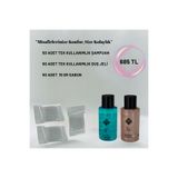 LARA COLLECTION “LARA COLLECTİON 50'Lİ Tek Kullanımlık Otel Tipi (SPA ,HAMAM) ŞAMPUAN, DUŞ JELİ VE 15GR SABUN