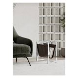 Lara Design Koltuk Yanı Dergilik Gazetelik Kitaplık Krom Plaklık