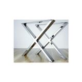 Lara Design X Krom Metal Masa Ayağı Çalışma Masası Ayağı