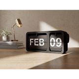 LARA İNTERİORS Retro Flip Clock Manuel Takvim – Masa Üstü Dekoratif Ay ve Gün Göstergeli Yaprak Takvim