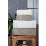 LARA Kutulu 4'lü Banyo Havlusu | Havlu Takımı | Havlu | Havlu Seti I Hamam Seti I Çeyiz Havlusu