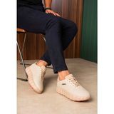 Lara Shoes Yürüyüş Ayakkabısı - Krem