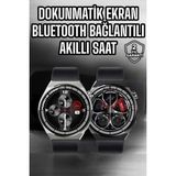 Laraheiser Akıllı Saat Dokunmatik Ekran Sesli Görüşme ve Bildirim Görme Sağlık Takibi - Renkli