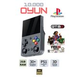 Laraheiser El Atarisi 3.5 Hd Ekran Gamepad Nostalji Oyun Atari PSP/PS1/Fıfa Gta Mario 10.000 Games Oyun Konsolu