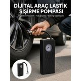 Laraheiser Type-C Şarjlı Güçlü Elektrikli Kompresör Motosiklet Oto Bisiklet Için Yeni Nesil