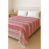 LaraLisa Collection Çift Kişilik 200 x 220 cm Pike Yatak Örtüsü Kırmızı 200 x 220