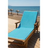 LaraLisa Collection Pamuk Şezlong Havlusu 90x170cm Denizde Plajda Kullanıma Uygun Çabuk Kuruyan Büyük Boy Banyo Havlusu Turkuaz 90 x 170