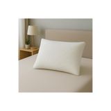 LaraLisa Collection%100 Ortopedik Visco Tombul Yastık Beyaz 65 x 45