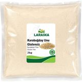 Laraska Glutensiz Çiğ Karabuğday Unu 2 kg - Raw Buckwheat Flour Greçka