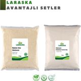 Laraska Glutensiz Un Seti Badem Unu 1kg Hindistan Cevizi Unu 1kg