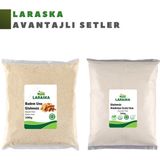 Laraska Glutensiz Un Seti Badem Unu 500G Hindistan Cevizi Unu 500G - 1 kg