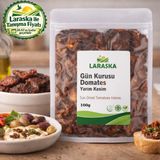 Laraska Güneşte Kurutulmuş Domates Yarım Kesim 100G Sun Dried Tomatoes Halves - 100 gr