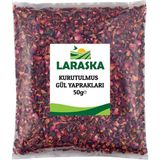 Laraska Kuru Gül Yaprakları 50 gr Türkiye Menşeli Doğal Aroma ile Dekoratif Kullanım İçin