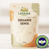 Laraska Organic Organik Irmik 500G Organic Semolina - Loçkam Serisi - 500 g