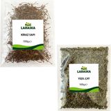 Laraska Yeşil Çay ve Kiraz Sapı 200G - Kış Çayı Paketi 200G8682952185831