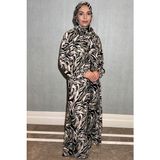 Larem Design Tek Parça Namaz Elbisesi - 01-Gri - Standart