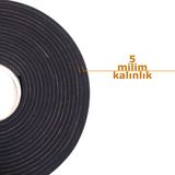 Larende Plastik Yapışkan Kapı Pencere Süngeri Eva-5*15