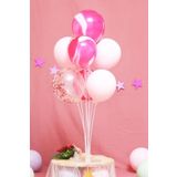 Larenya Balon Süsleme Standı 7 Çubuklu & Balon Standı 105 cm