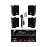 Large Plus Paket 3, Hoparlör ve Anfi Anons Ses Sistemi Seti - Option-1