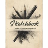 Large Sketchbook for Drawing and Sketching: 100 Blank Pages • 8.5" x 11" Artist Sketchbook for Kids, Teens & Adults • Bonus Sketching Facts Included (Activity books for kids and adults)