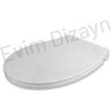 Largo - Yavaş Kapanan Klozet Kapağı - Duroplast