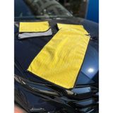 Larimar 5 Adet "60X30" Çift Taraflı Otomobil Kurulama ve Parlatma Bezi Özel Dokuma - 17 cm - Antrasit
