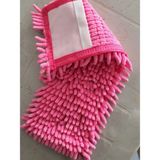 Larimar 50 Adet Makarna Mop Mikrofiber Yedek Paspas Temizlik Bezleri Standart Tüm Modellere Uygun 40 cm - Renkli