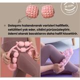 Larimar 9 Tekerlekli Yoga Fitness Silindiri (Roller) (5177) - Gri