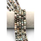 Larimar Doğaltaş Dizi 6 mm Küre Kesim