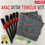 Larimar Genel Temizlik Seti Jumbo 50*70CM Tank Bezi ve Oto Detay Temizlik Seti Araç Temizliği