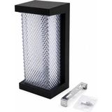Larimar IP66 50.000 Saat LED Ömrü 22W Berrak LED Aplik Duvar Lambası ARS-348954 (5177) - Gri