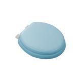 Larimar Mavi Yumuşak Klozet Kapak Büyük Puf 42X41 cm (5177) - Gri