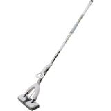 Larimar Mop Kendinden Sıkmalı Pva Sünger Mop - Kelebek Mop Krom Sap = 110CM + Plastik BAŞLIK=135CM (5177) - Gri