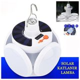 Larimar Solar 5 Kanatlı Kamp Lambası (5177) - Gri