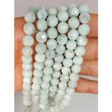 Larimar Taşı Faset Kesim Dizi 8mm
