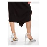 LARİNA SHOES SATEN MALZEME ÖNDEN TAŞLI KADIN ABİYE AYAKKABI