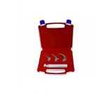 Laringoskop 3 Blade Macintosh Eğri Blade 3 Bıçaklı Laringaskop Set