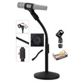 Larkin DS310 Ağır Tabanlı Masa Tipi Mikrofon Standı Ayaklığı Sehpası (MİKROFON TUTUCU HEDİYE)