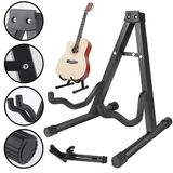 Larkin GS01 Üst Kalite A Tipi Katlanabilir Klasik Akustik Elektro ve Bas Gitar Standı Ayaklığı Sehpası
