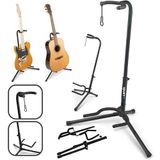 Larkin GS10 Üst Kalite Kilitli Enstrüman Saz Bağlama Klasik Akustik Elektro Bas Gitar Standı Ayaklığı Sehpası
