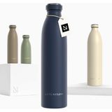 Lars Nysom Termos Su Şişesi 750 ml Çift Duvar Paslanmaz Çelik - Lacivert